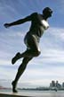 Harry Jerome Statue, Canada Stock Photos