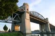 Burrard Bridge False Creek, Canada Stock Photographs