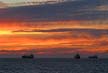 English Bay Sunset, Canada Stock Photos