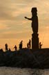 Totem Poles, Ambleside Beach