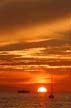 English Bay Sunset, Canada Stock Photos