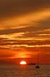 English Bay Sunset, Canada Stock Photos