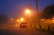 Foggy Night, Stock Photos