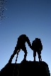 Grouse Mountain Hikers, Canada Stock Photos