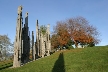 Kamui Mintara Sculptures, Canada Stock Photos