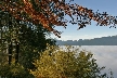 Burnaby Mountain Park Over Clouds, Canada Stock Photos