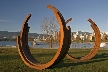 An Artwork In Vanier Park, Canada Stock Photos