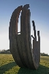 An Artwork In Vanier Park, Canada Stock Photos