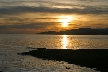 English Bay Sunset, Canada Stock Photos