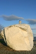 Massive White Rock, Canada Stock Photographs