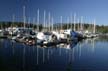 Coal Harbour Boats, Canada Stock Photos