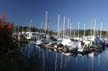 Coal Harbour Boats, Canada Stock Photos