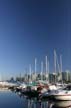 Coal Harbour Boats, Canada Stock Photos