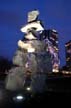 The Inukshuk Constructed By Alvin Kanak, Canada Stock Photos