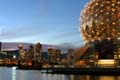 False Creek At Night, Science World Vancouver