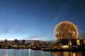 False Creek At Night, Science World Vancouver