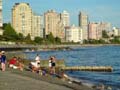 West Vancouver Skyline, Canada Stock Photographs