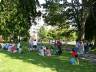 English Bay Park, Canada Stock Photographs