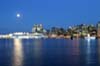 Downtown At Night, Canada Stock Photos