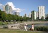 English Bay Beach, Canada Stock Photographs