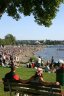 Sunbath At Bay, Canada Stock Photos