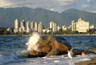 English Bay Beach, Canada Stock Photographs