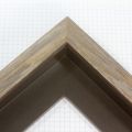 1 " deep Grey and Brown Floater