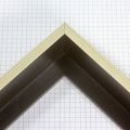 1-3/4 " depth Open Grain Natural Wood