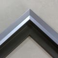 1 " deep Metallic Blue Pewter Floater