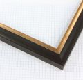 1-1/4 " Black & Gold
